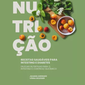 Imagem de capa para o Ebook Receitas Saudáveis para Intestino e Diabetes