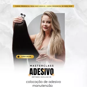 Imagem de capa para o Curso online ESPECIALISTA EM MEGA HAIR - by Léa Vangeloti