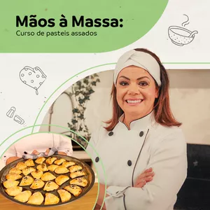 Imagem de capa para o Curso online Mãos à Massa: Curso de Pasteis Assados