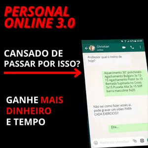 Imagem de capa para o Curso online Personal Online 3.0