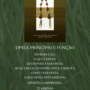 Imagem de capa para o Ebook Opele Ifa