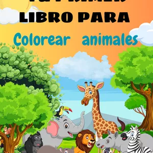 Imagen de portada para Ebook LIBRO PARA COLOREAR ABC Zoo - Pequeños Colores, Grandes Letras– Aprende y Colorea  ¡Diviértete Pintando!