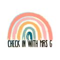 Check in with Mrs G logo