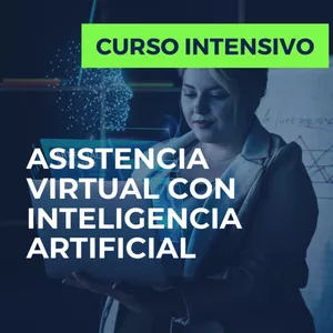 Imagen de portada para Curso online Curso de Asistencia Virtual con Inteligencia Artificial