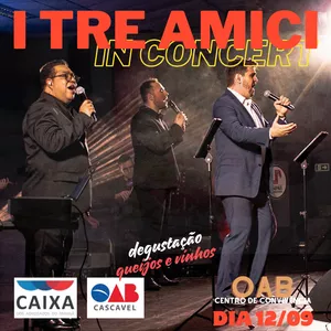 Imagem de capa para o Curso online I Tre Amici | Centro de Convivência da OAB Cascavel