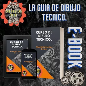 Imagen de portada para Ebook LA GUIA DE DIBUJO TECNICO