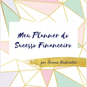 Imagem de capa para o Ebook Meu Planner do Sucesso Financeiro 
