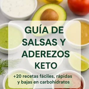 Imagen de portada para Curso online Guía de Salsas y Aderezos Keto