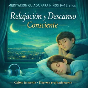 Imagen de portada para Ebook Meditación Guiada para Niños 9–12 años: Relajación y Descanso Consciente