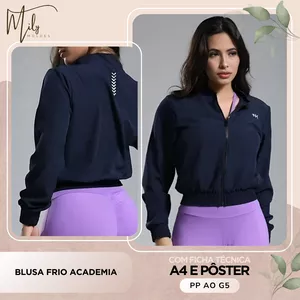 Imagem de capa para o Ebook Blusa Frio Academia