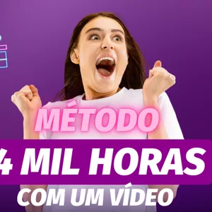 Imagem de capa para o Curso online Método 4 mil horas com um vídeo