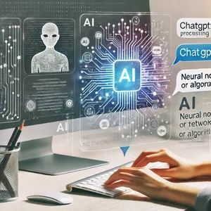 Imagem de capa para o Ebook Criando e-books com AI ChatGPT.