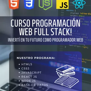 Imagen de portada para Ebook Programación Web Full Stack
