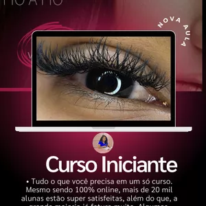 Imagem do curso Extensão de cílios  