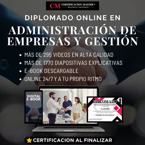 Imagen de portada para Curso online DIPLOMADO EN ADMINISTRACIÓN DE EMPRESAS Y GESTIÓN