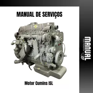 Imagem de capa para o Ebook Material Técnico Completo Motor Cummins ISL