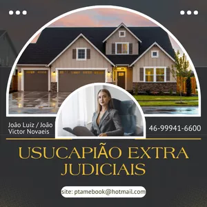 Imagem de capa para o Ebook Usucapião Extra Judiciais