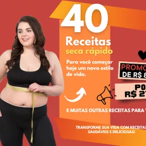 Imagem de capa para o Ebook Receitas Seca Rápido
