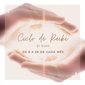 Imagem de capa para o Curso online Ciclo de Reiki