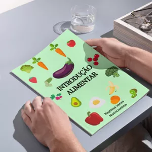 Imagem de capa para o Ebook Introdução alimentar infantil, como começar ?