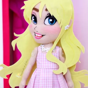 Imagem de capa para o Ebook BARBIE (APOSTILA DE FELTRO / ARTESANATO)