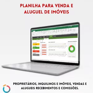 Imagem de capa para o Curso online Planilha para venda e aluguel de imóveis