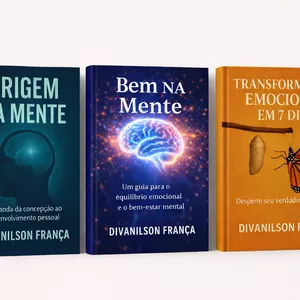 Imagem de capa para o Ebook Combo Bem Na Mente – 3 eBooks para Equilíbrio Emocional