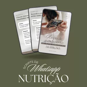 Imagem de capa para o Curso online Scripts de Atendimento de Whatsapp para Nutrição