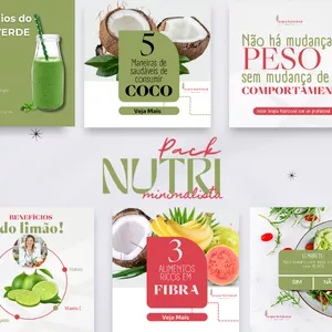 Imagem do curso PACK NUTRI MINIMALISTA