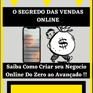 Imagem de capa para o Ebook Segredo Das Vendas Online 