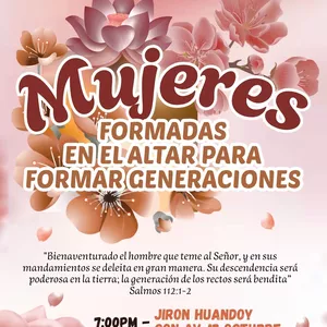 Imagen de portada para Ebook Flyer invitacion evento cristiano damas