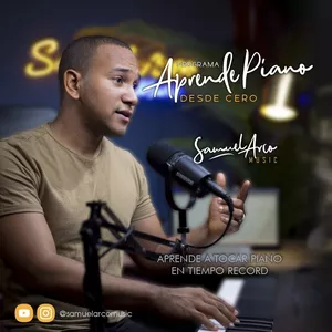 Imagen de portada para Curso online Aprende a tocar el piano desde cero con Samuel Arco