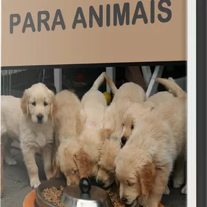 Imagem de capa para o Ebook Alimentos caseiros para animais 