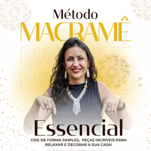 Imagem de capa para o Curso online Método Macramê Essencial