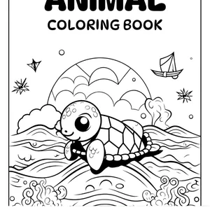 Cover image for Ebook Animal Coloring Book