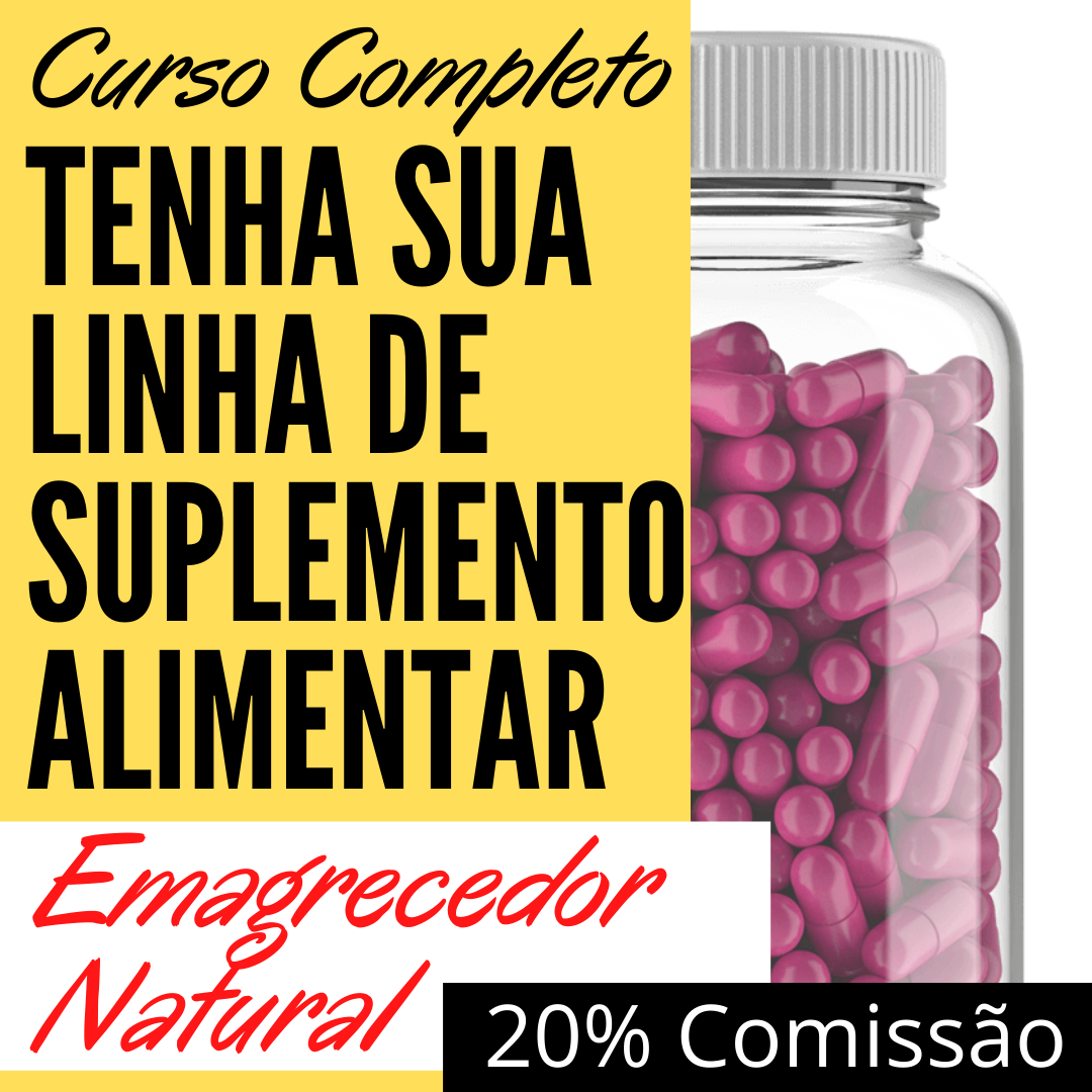 Imagem do curso Curso Montar Linha Própria de Suplemento Alimentar 100% online do Absoluto ZERO