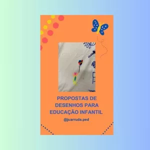 Imagem de capa para o Ebook PROPOSTAS DE DESENHOS PARA EDUCAÇÃO INFANTIL
