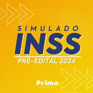 Imagem de capa para o Ebook SIMULADO PARA O INSS 2023 PRÉ-EDITAL