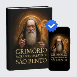 Imagem de capa para o Ebook Grimório Sagrado e Secreto de São Bento - Oficial ✝️
