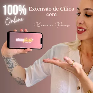 Imagem do curso Método Flash Karina Pires - Curso Extensão de Cílios