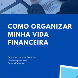 Imagem de capa para o Ebook MVF - Como Organizar Minha Vida Financeira