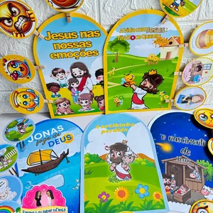 Imagem do curso Combo de Luvas Bíblicas, Jonas, Nascimento de Jesus, RECANTO DO SABER INFANTIL 