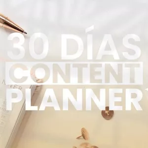Imagem principal do produto Content Planer 30 días