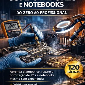 Imagem de capa para o Ebook Manutenção de PC - Notes