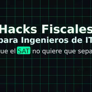 Imagen de portada para Ebook Hacks Fiscales para Ingenieros de IT que el SAT no quiere que sepas