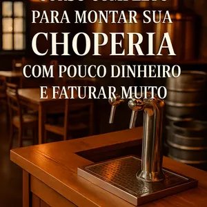 Curso CURSO COMPLETO PARA MONTA SUA MINI CHOPERIA