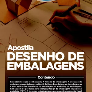 Imagem de capa para o Ebook Ebook Design de Embalagens