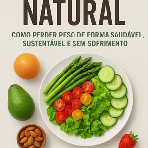 Imagem de capa para o Ebook EMAGRECIMENTO NATURAL