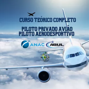 Imagem do curso Teórico Piloto Privado e Aerodesportivo Avião