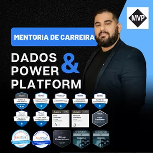 Imagem de capa para o Serviço online Mentoria VIP 👑 : Carreira de Dados & Power Platform